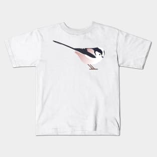 Graphic Nature - Long-Tailed Tit Kids T-Shirt